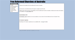 Desktop Screenshot of frca.org.au
